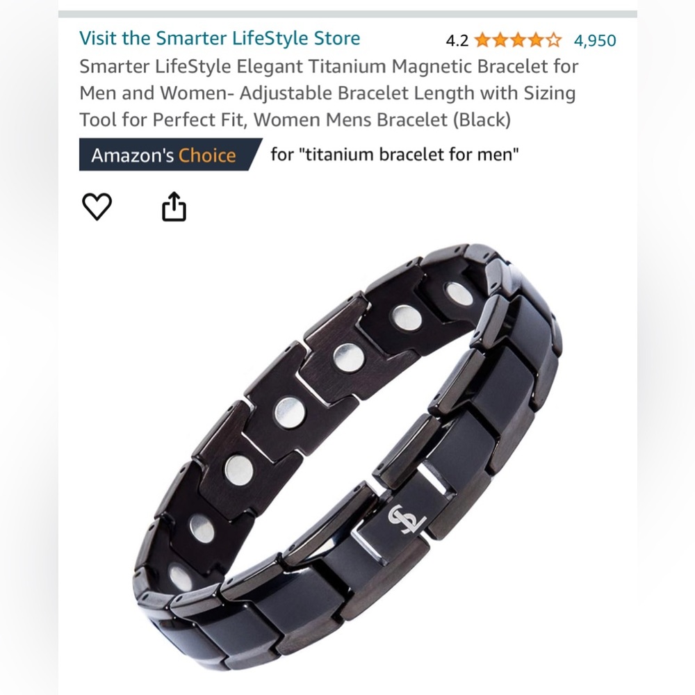 Smarter Lifestyle Magnetic Bracelet